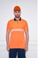 Turuncu İş Güvenliği Polo Yaka T-Shirt – Yüksek Görünürlüklü ve Konforlu İş Kıyafeti