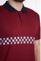 Bordo Reflektörlü İş Güvenliği Polo Yaka T-Shirt – Yüksek Görünürlüklü ve Dayanıklı İş Kıyafeti