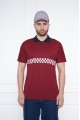 Bordo Reflektörlü İş Güvenliği Polo Yaka T-Shirt – Yüksek Görünürlüklü ve Dayanıklı İş Kıyafeti