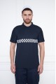 Reflektörlü Siyah İş Güvenliği Polo Yaka T-Shirt – Güvenli ve Konforlu İş Kıyafeti