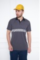 Dry Touch Polo Yaka T-Shirt Gri