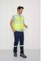 FİLE SARI MÜHENDİS YELEĞİ